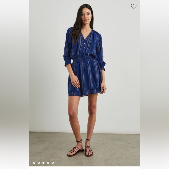 RAILS Crystal Dress - Blue Stripe - Picture 3 of 9